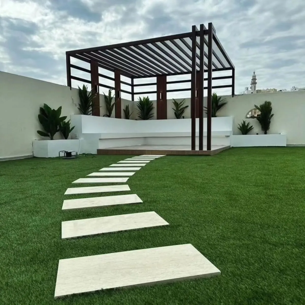 تركيب برجولات حدائق فخمة في الجنوب – فخامة التصميم وجودة الت