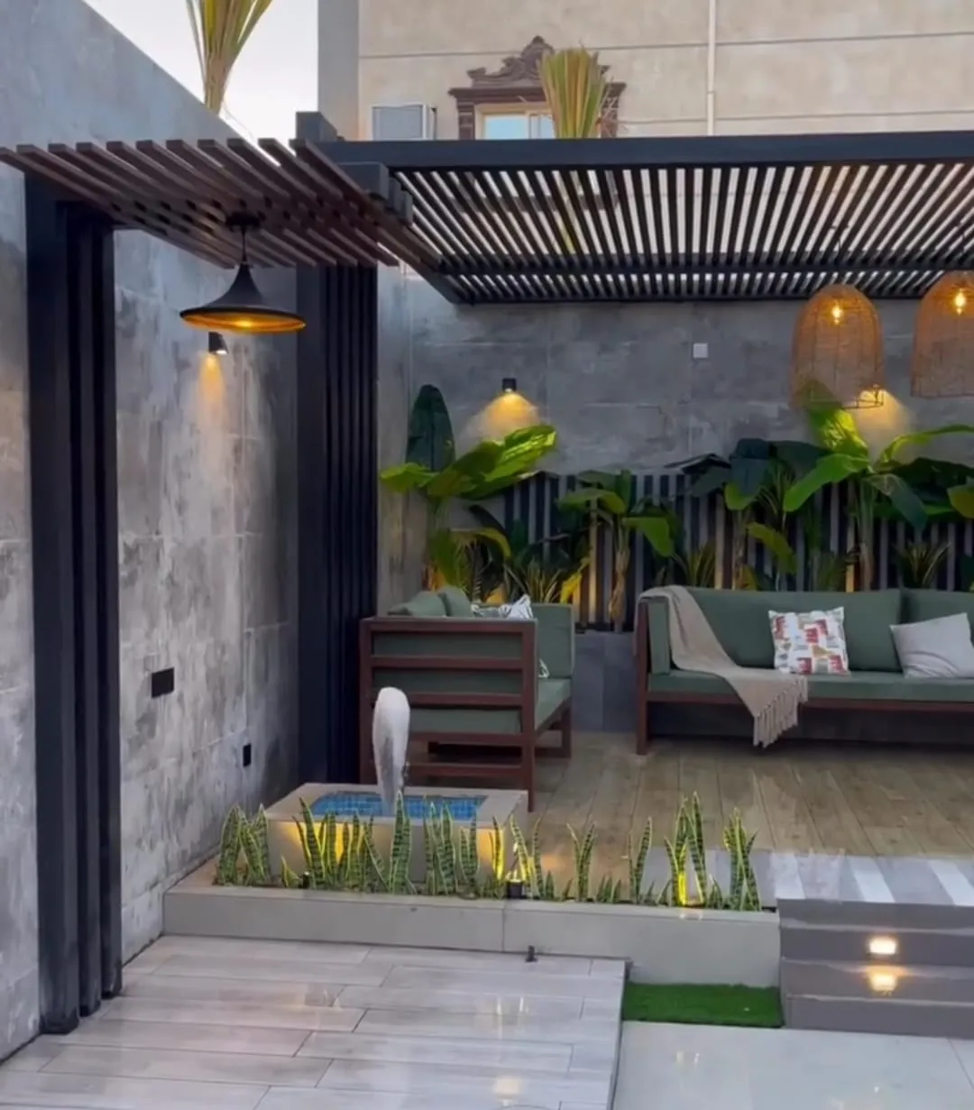 جلسات شتويه وبرجولات واحواض كلاسيكيه في الجنوب والخميس مشيط