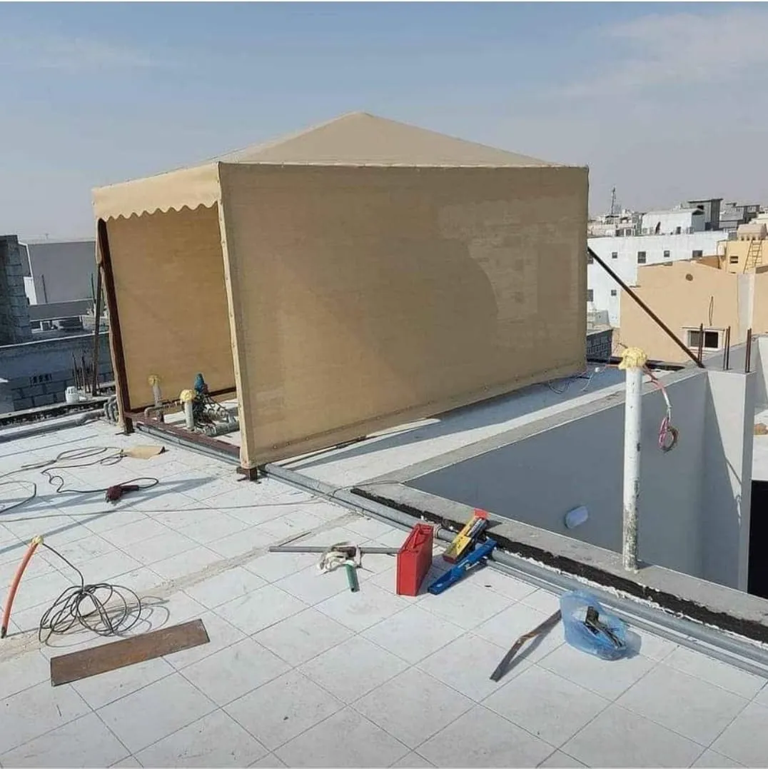 مظلات خزانات مظلات سخانات مظلات مكيفات مظلات السطح بالجنوب