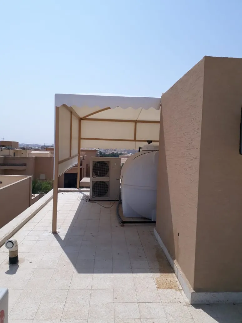 مظلات خزانات مظلات سخانات مظلات مكيفات مظلات السطح بالجنوب