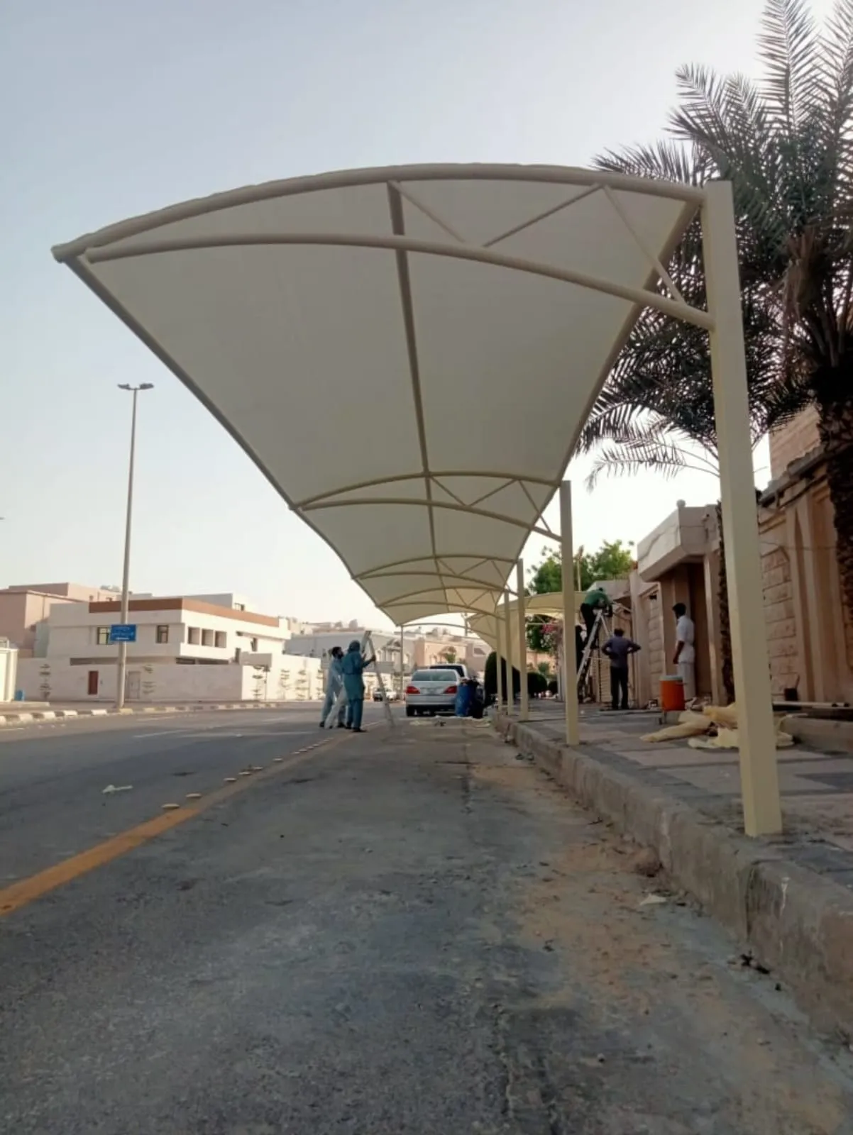 مظلات سيارات مظلات حدائق مظلات ممرات مظلات كابولي في الجنوب