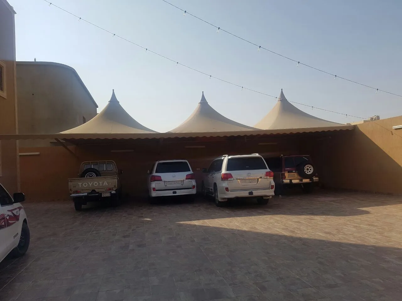 مظلات سيارات مظلات حدائق مظلات ممرات مظلات كابولي في الجنوب