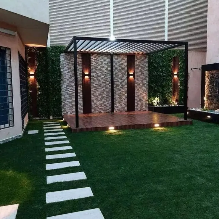 مظلات وسواتر في خميس مشيط لأحواش الفلل دليل الفخامة والحماية