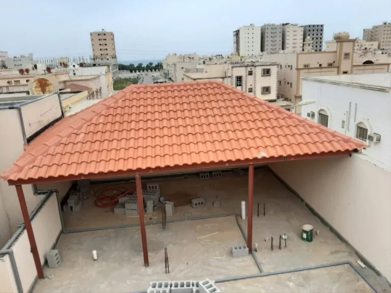 ارخص مقاول تركيب قرميد بالجنوب للملاحق والأسطح المنازل 