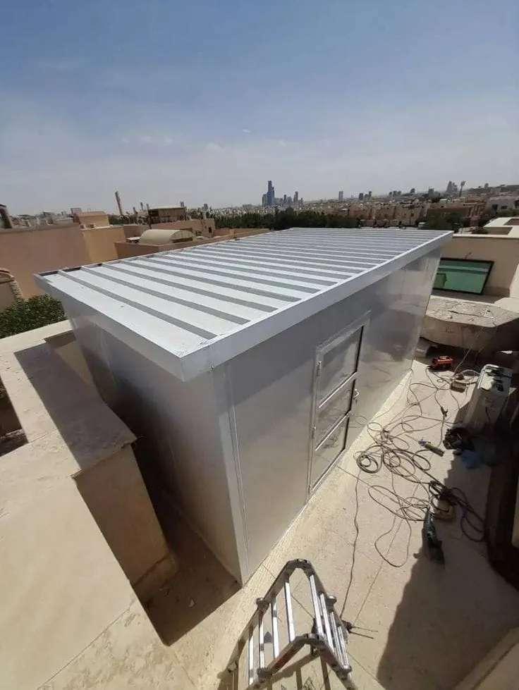 ملاحق خارجية| تركيب ملاحق ساندوتش بانل | ملاحق زجاجية فخمة 