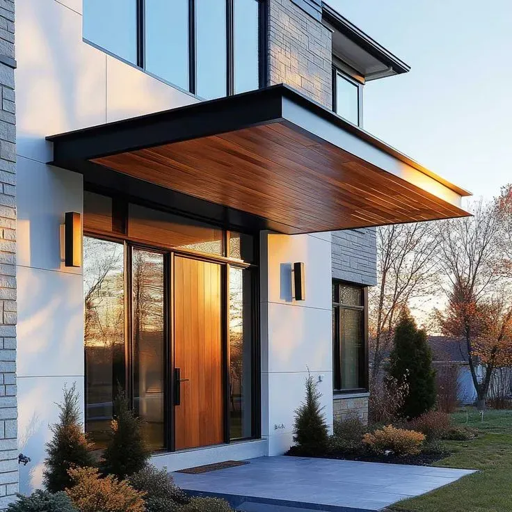 حداد مظلات مداخل فلل في الجنوب وابهاء والنماص: تصاميم مودرن 