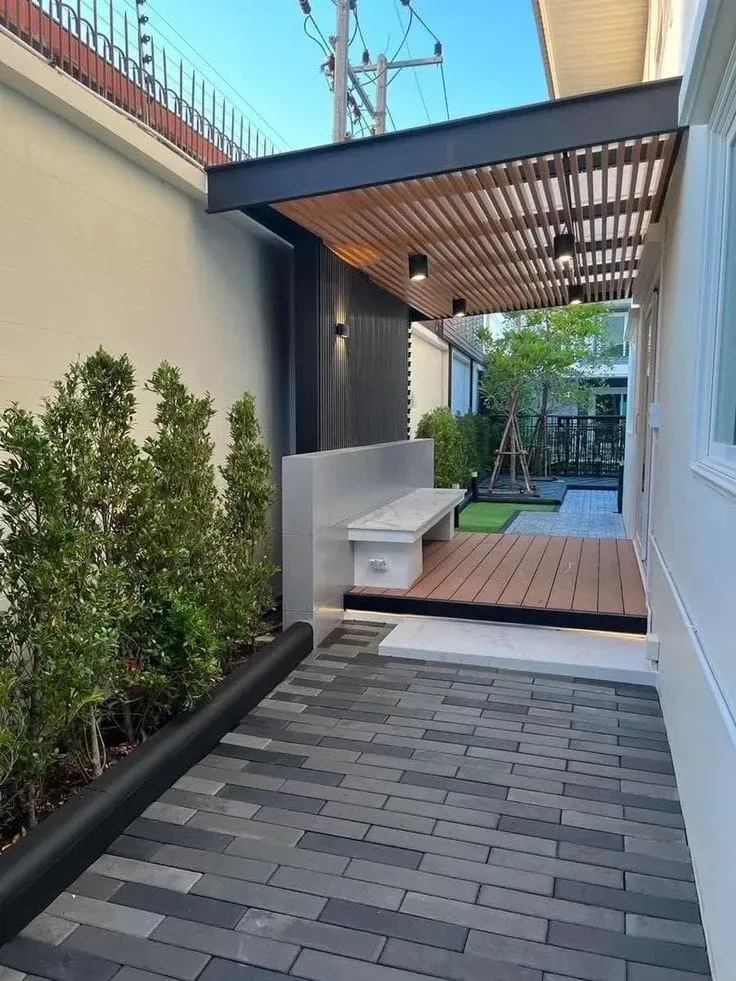 حداد مظلات مداخل فلل في الجنوب وابهاء والنماص: تصاميم مودرن 