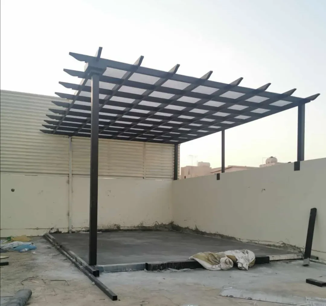 حداد مظلات مداخل فلل في الجنوب وابهاء والنماص: تصاميم مودرن 