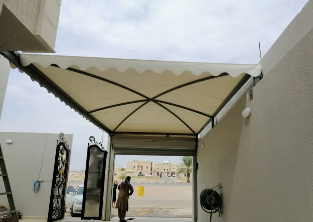 حداد مظلات مداخل فلل في الجنوب وابهاء والنماص: تصاميم مودرن 