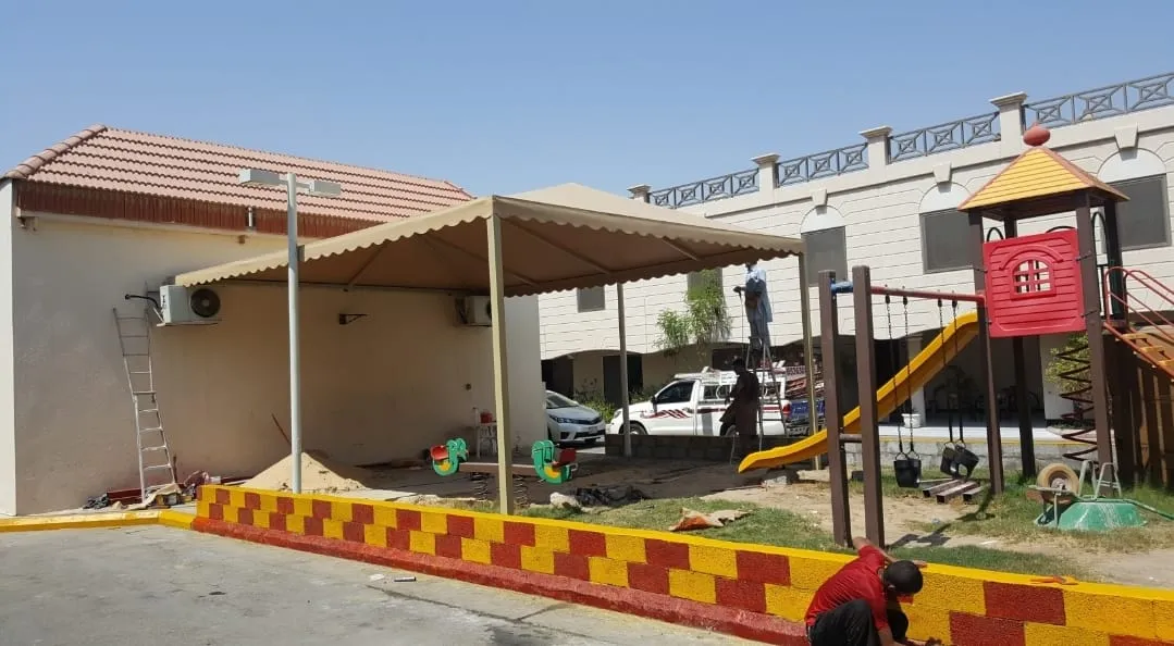 مظلات حدائق للمنزل بالجنوب باشكال وصور مظلات حدائق خارجية 