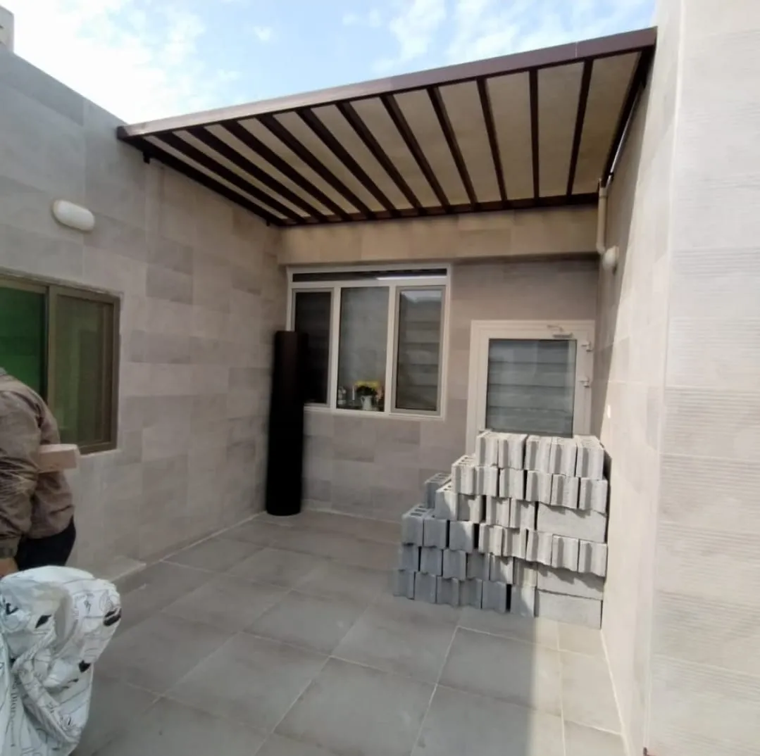 مظلات حدائق للمنزل بالجنوب باشكال وصور مظلات حدائق خارجية 