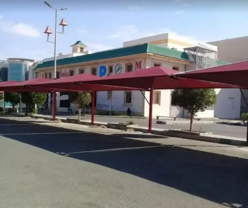 أنواع مظلات سيارات خارجية في جيزان:لتركيب مظلات البوثلين 