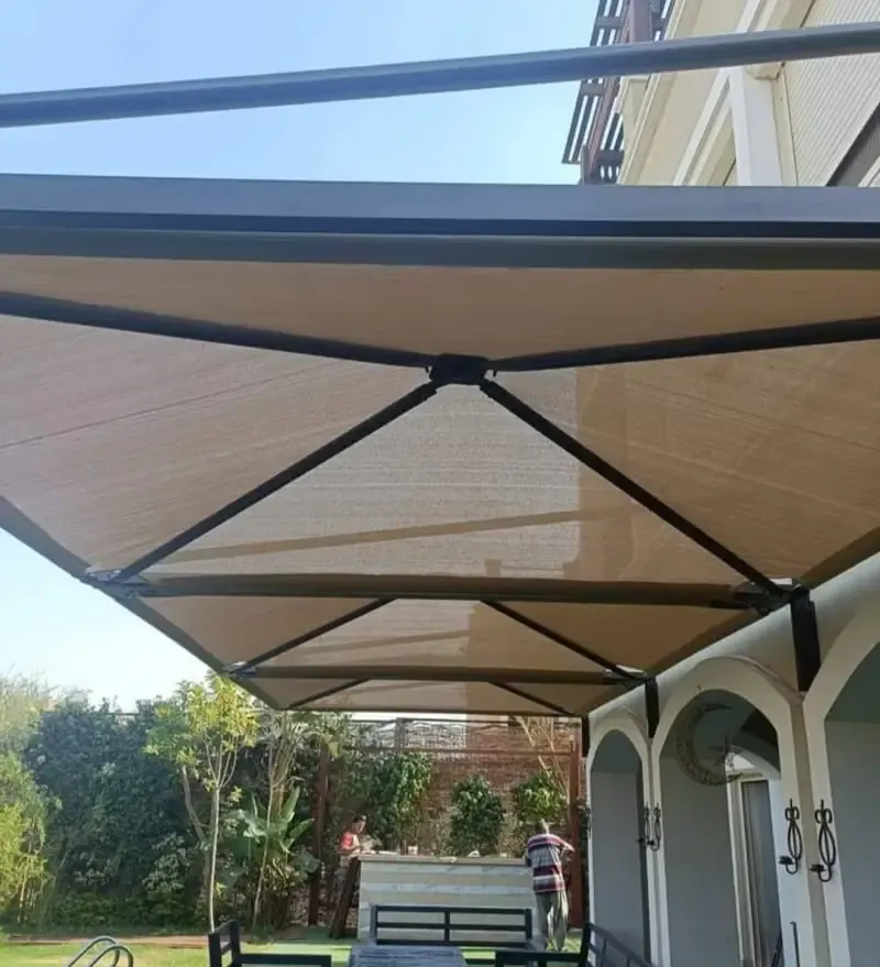 أنواع مظلات سيارات خارجية في جيزان:لتركيب مظلات البوثلين 