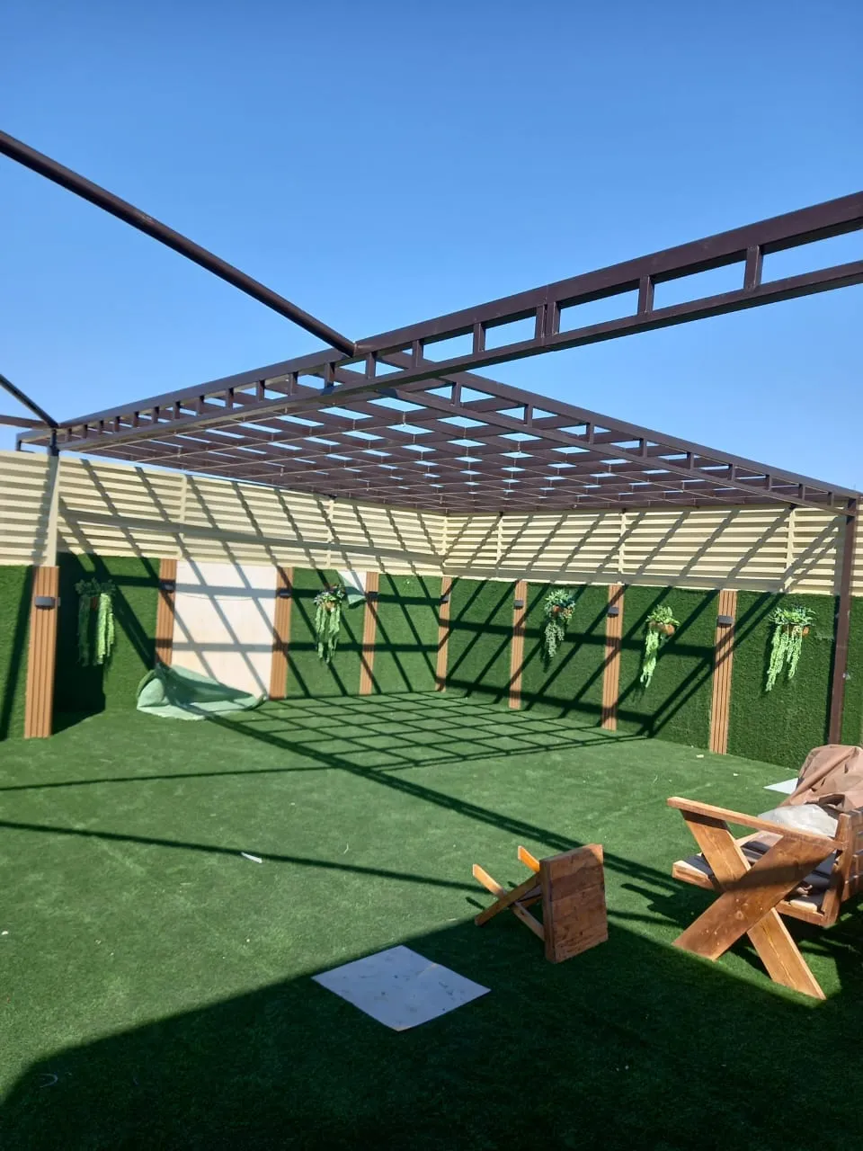 مظلات أحواش وجلسات خارجيةفي خميس مشيط بأفضل الأنواع والأسعار