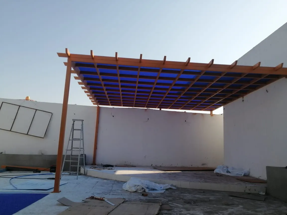 مظلات أحواش وجلسات خارجيةفي خميس مشيط بأفضل الأنواع والأسعار