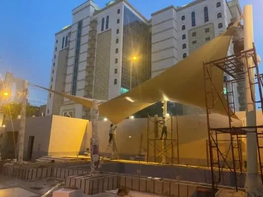 أفضل أنواع قماش مظلات خارجية ومظلات شراع في الجنوب ونجران