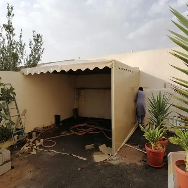 أفضل أنواع قماش مظلات خارجية ومظلات شراع في الجنوب ونجران
