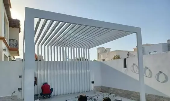 حدادتركيب برجولات حديد للأحواش في النماص:أفضل التصاميم