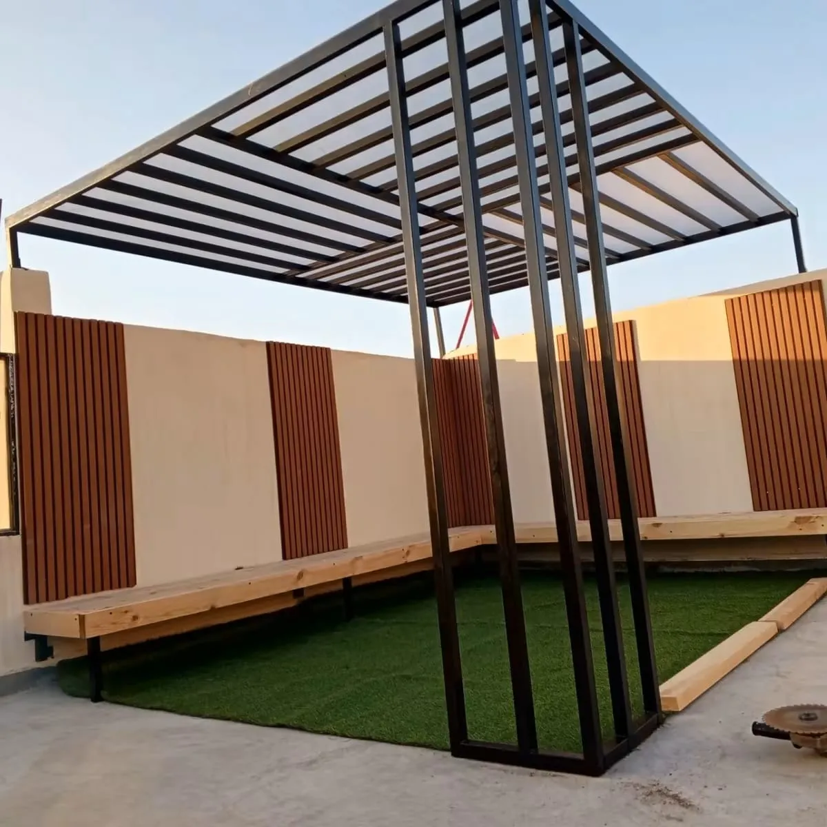 حدادتركيب برجولات حديد للأحواش في النماص:أفضل التصاميم