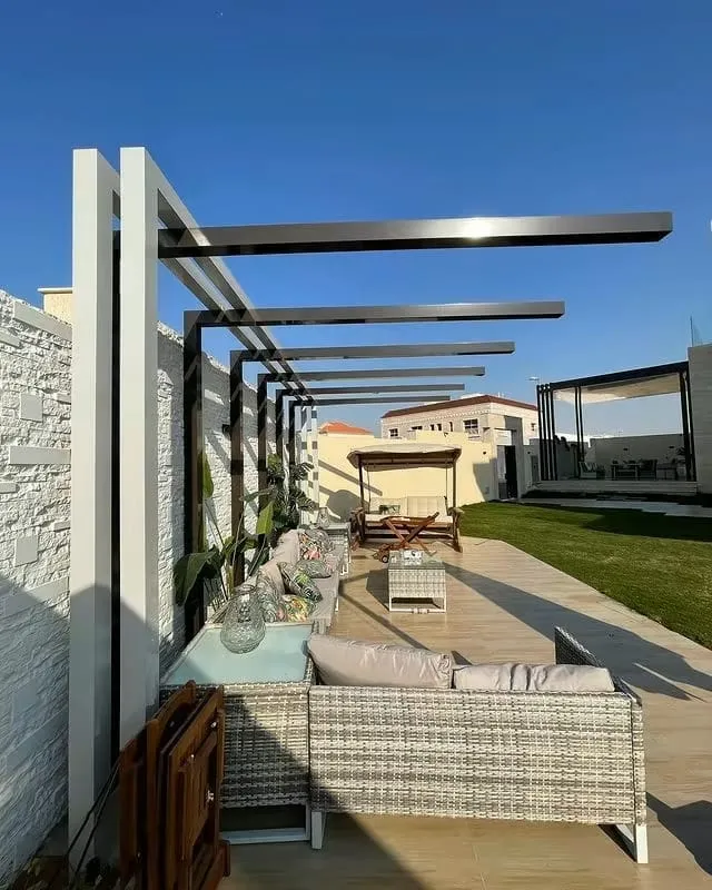 حدادتركيب برجولات حديد للأحواش في النماص:أفضل التصاميم