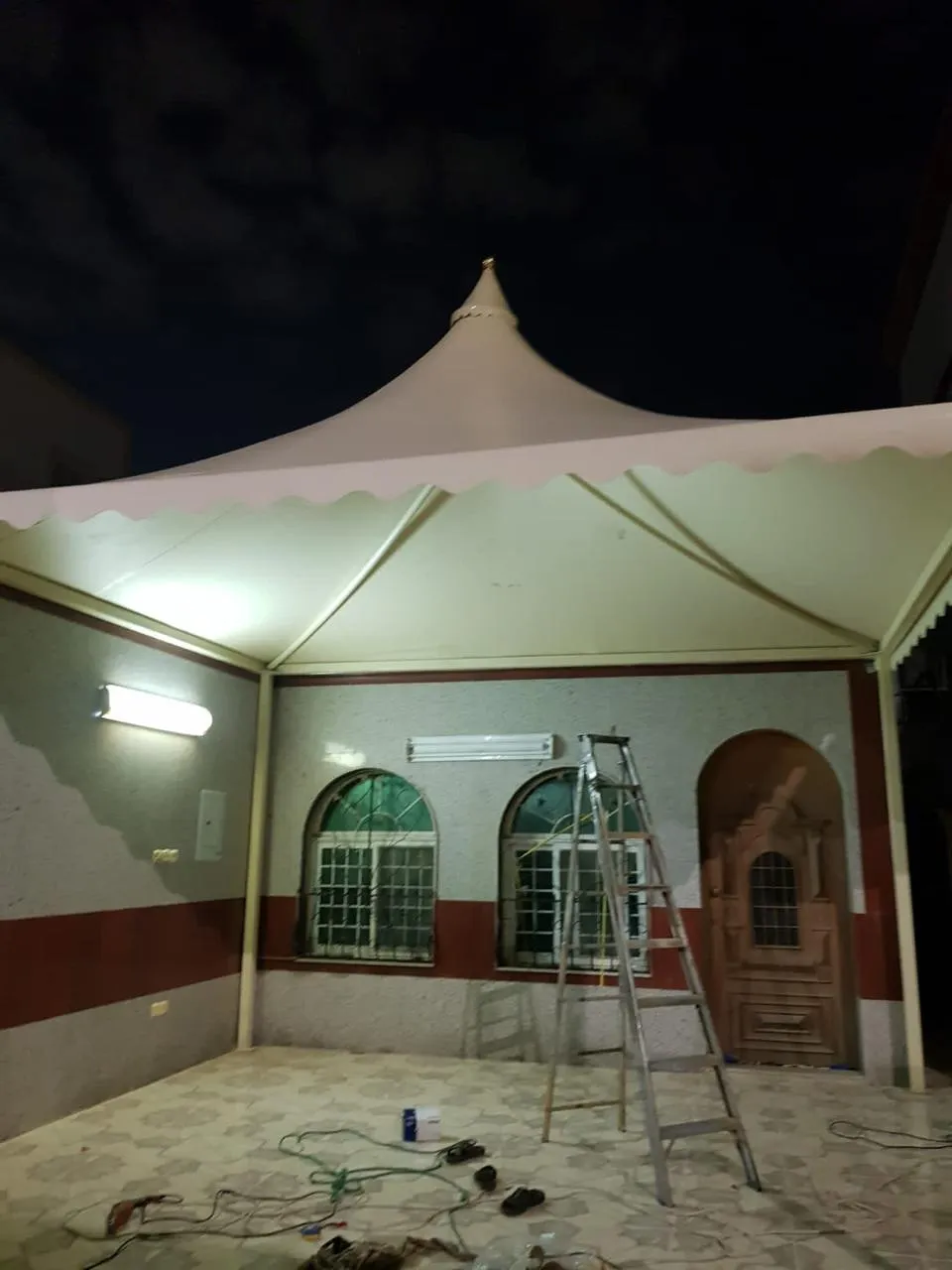 أفضل مظلات حدائق قماش بالجنوب واتصاميم مودرن وأسعار اقتصادية