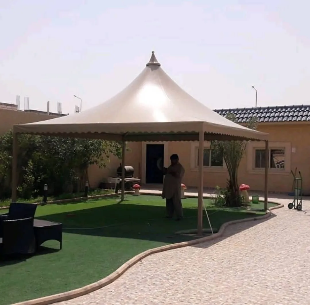 أفضل مظلات حدائق قماش بالجنوب واتصاميم مودرن وأسعار اقتصادية