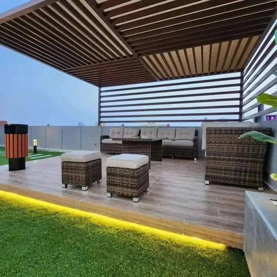 تصميم جلسات خارجيةفي الجنوب ونجران|بأحدث مظلات وسواتر حدائق 