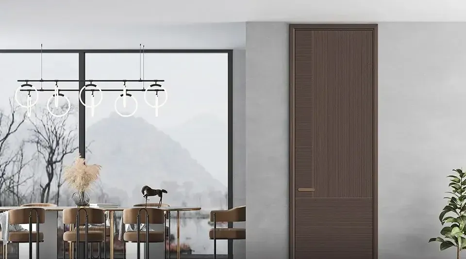 أبواب خشب داخلية مودرن بالجنوب:الفخامة والجودة للأبواب الخشب