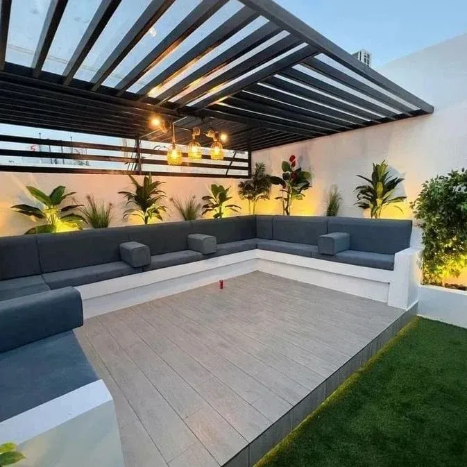 أفضل أفكار تصميم مجالس وجلسات خارجية للمنازل والأسطح في أبها