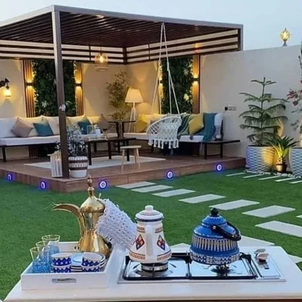 أفضل أفكار تصميم مجالس وجلسات خارجية للمنازل والأسطح في أبها