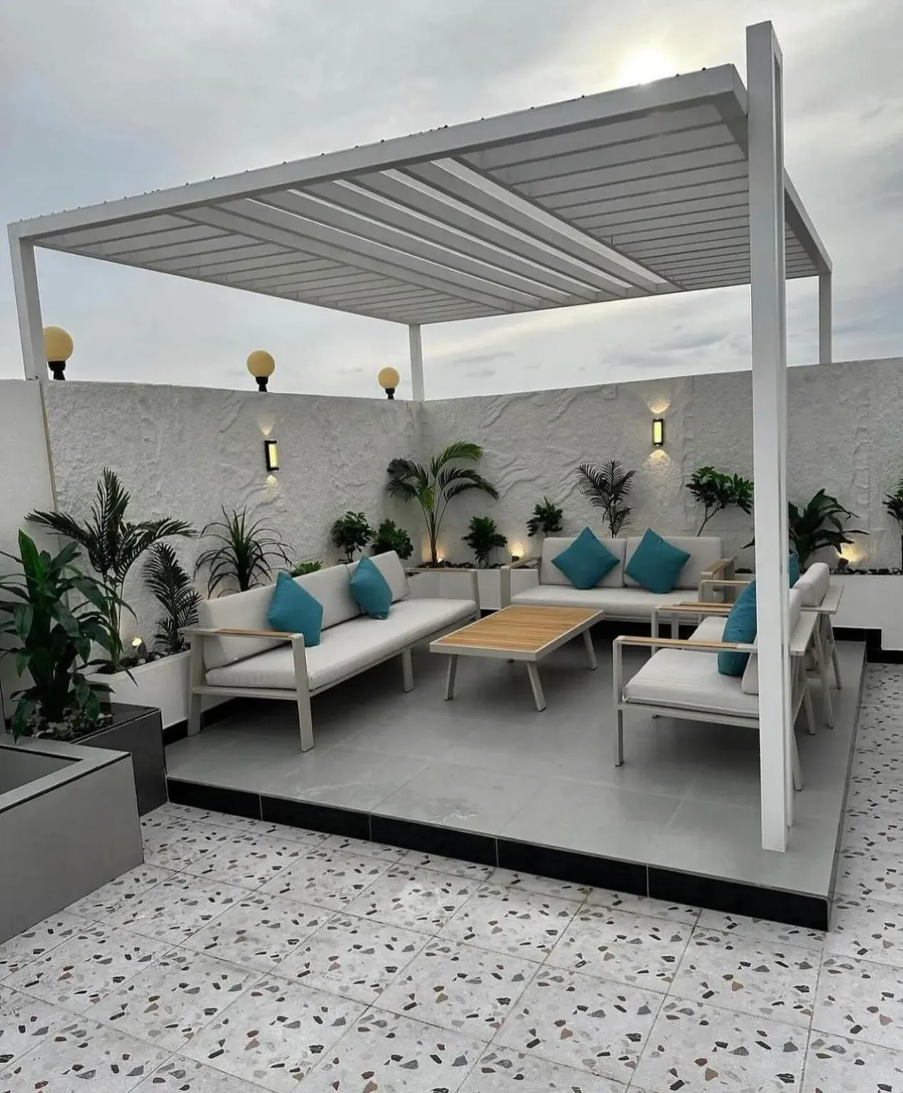 أفضل أفكار تصميم مجالس وجلسات خارجية للمنازل والأسطح في أبها