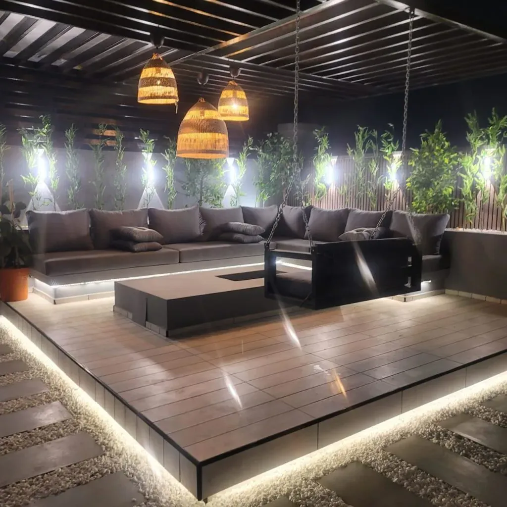 أفضل أفكار تصميم مجالس وجلسات خارجية للمنازل والأسطح في أبها