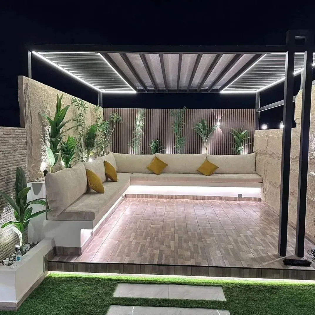 أفضل أفكار تصميم مجالس وجلسات خارجية للمنازل والأسطح في أبها