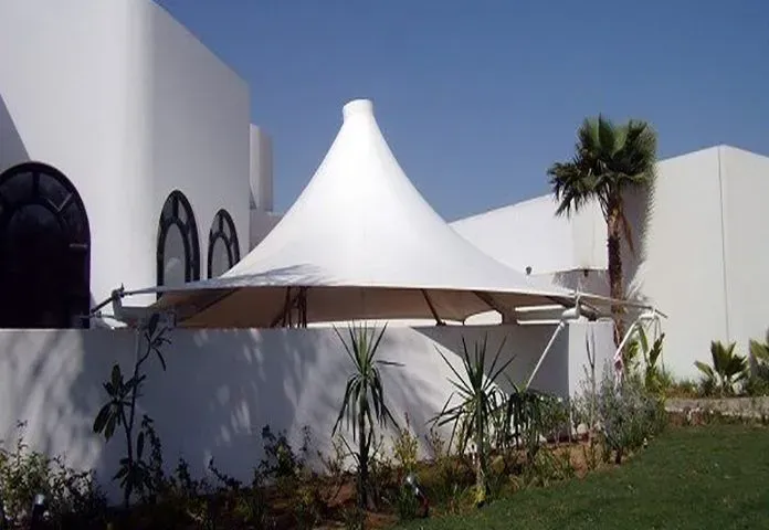 تركيب مظلات هرمية في أبها:أفضل أنواع وتصاميم المظلات الهرمية
