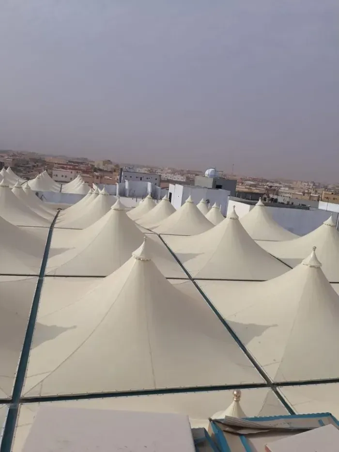 تركيب مظلات هرمية في أبها:أفضل أنواع وتصاميم المظلات الهرمية